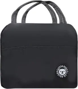 1Pcs black mini lunch bag small insulated snack bag,mini insulated snack bag for ensuring your food stay fresh at the optimal temperature.
