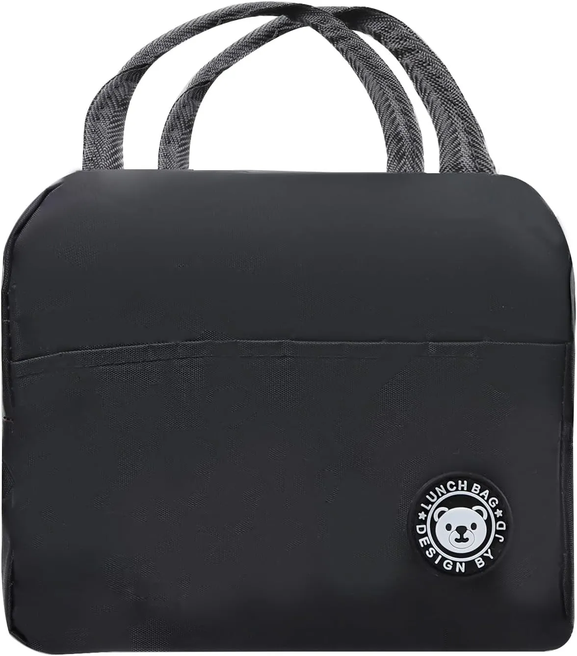 1Pcs black mini lunch bag small insulated snack bag,mini insulated snack bag for ensuring your food stay fresh at the optimal temperature.