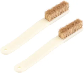 2pcs Rock Climbing Brush Durable Cleaning Tool Portable Firm Bouldering Chalk Brush Strong Handle Rock Climbing Brush Firm Bouldering Chalk Brush