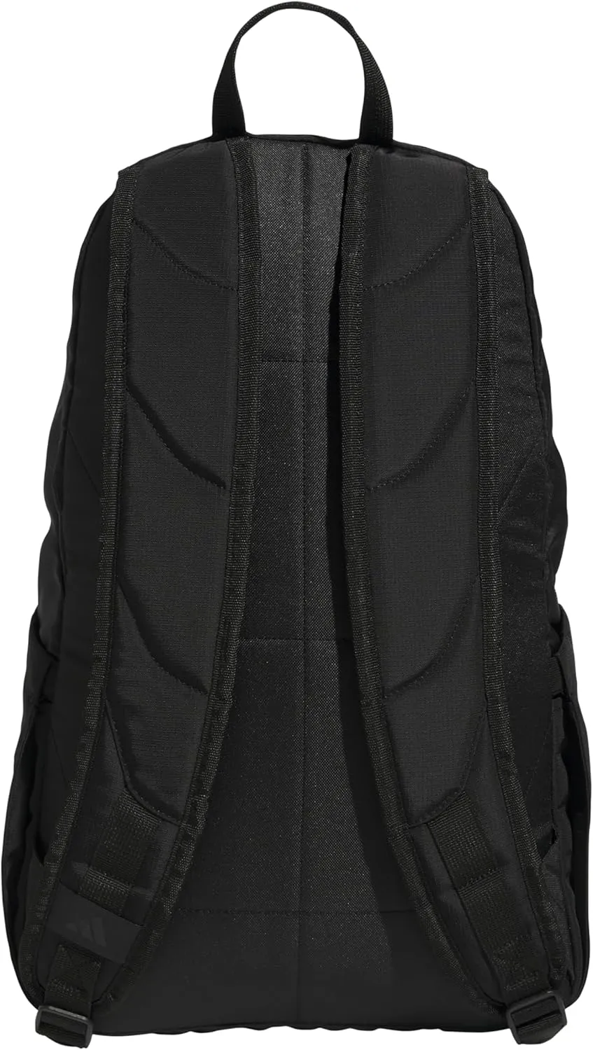 adidas Defender 5 Team Sports Backpack (33L) Durable Large Athletic Gym Laptop Travel Bag, Black/Black, One Size