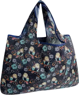 Allydrew Large Foldable Tote Nylon Reusable Grocery Bags