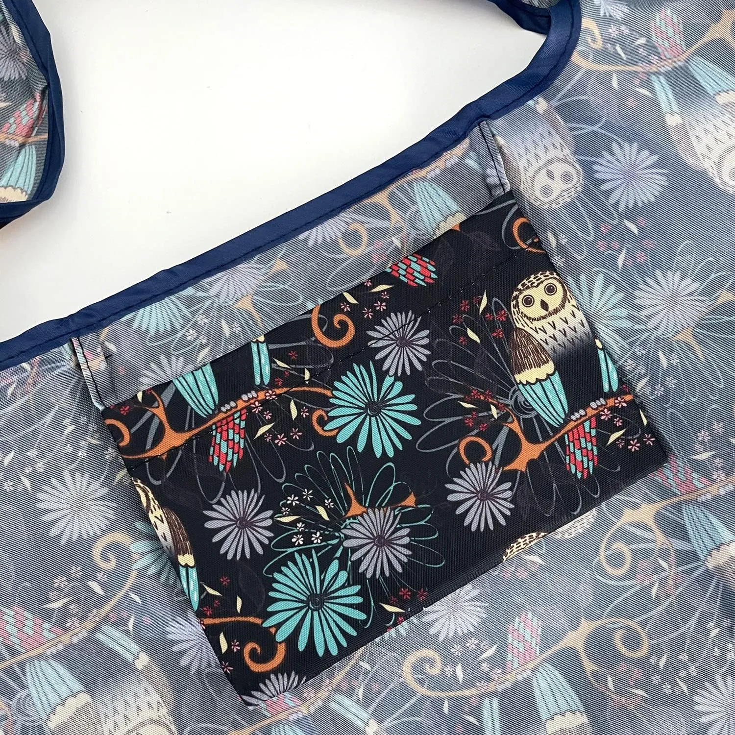 Allydrew Large Foldable Tote Nylon Reusable Grocery Bags