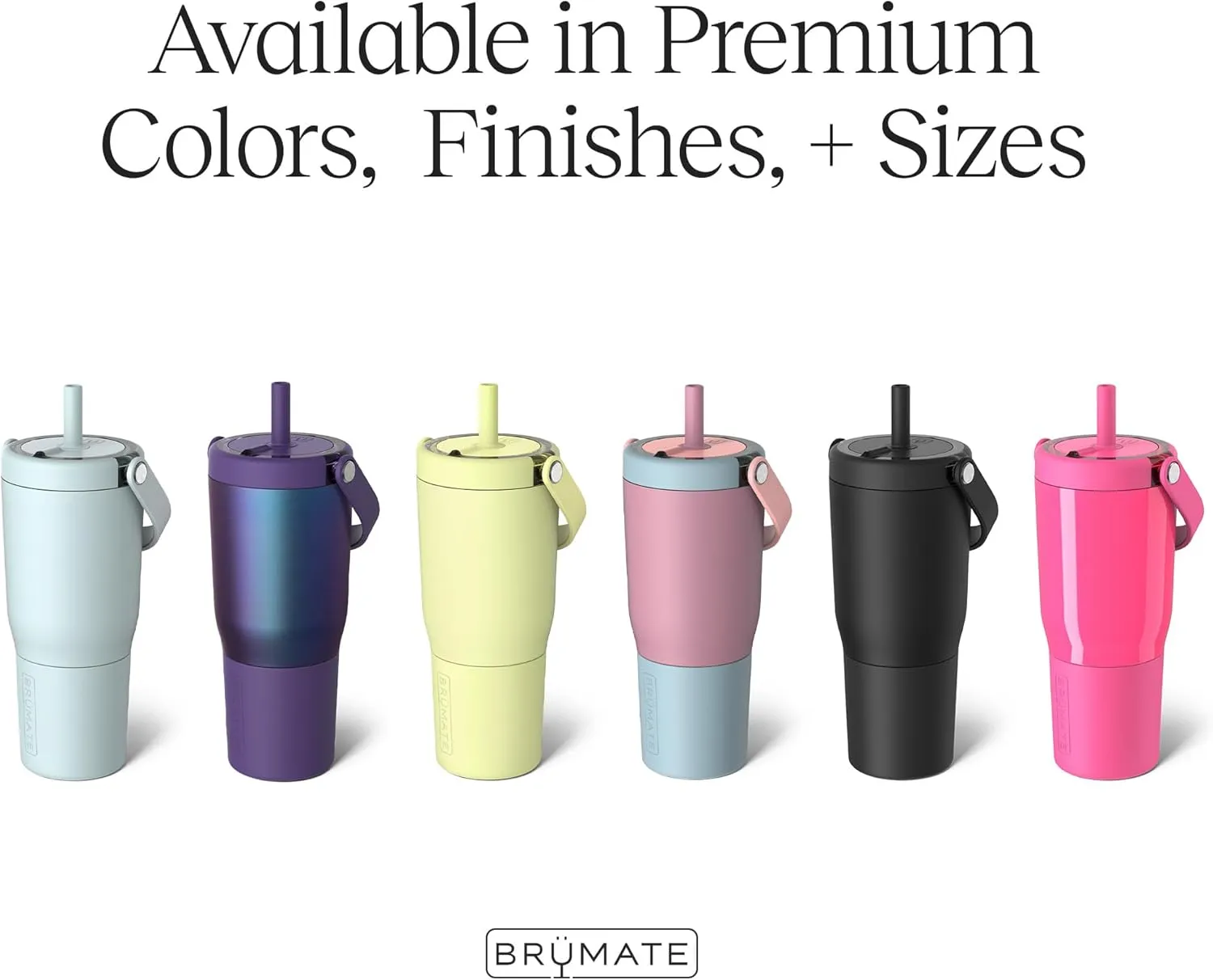 BrMate Resa 25oz 100% Leakproof Travel Tumbler with Handle & Straw | Flexible Soft Sip Straw | Silicone Sleeve for Durability | Stainless Steel | Cup Holder & Travel Friendly | (Dune)