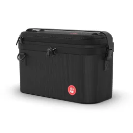 IINE Split Carrying Storage Bag for Switch 2  Hard Shell Travel Case with Large Capacity, Detachable Layers, and Adjustable Strap  Compatible with Console, Dock, and Accessories(2-in-1 Case, Black)