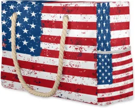 Large Tote Beach Bags for Women with Zipper Waterproof Sandproof Swim Pool Grocery Gym Travel Bag