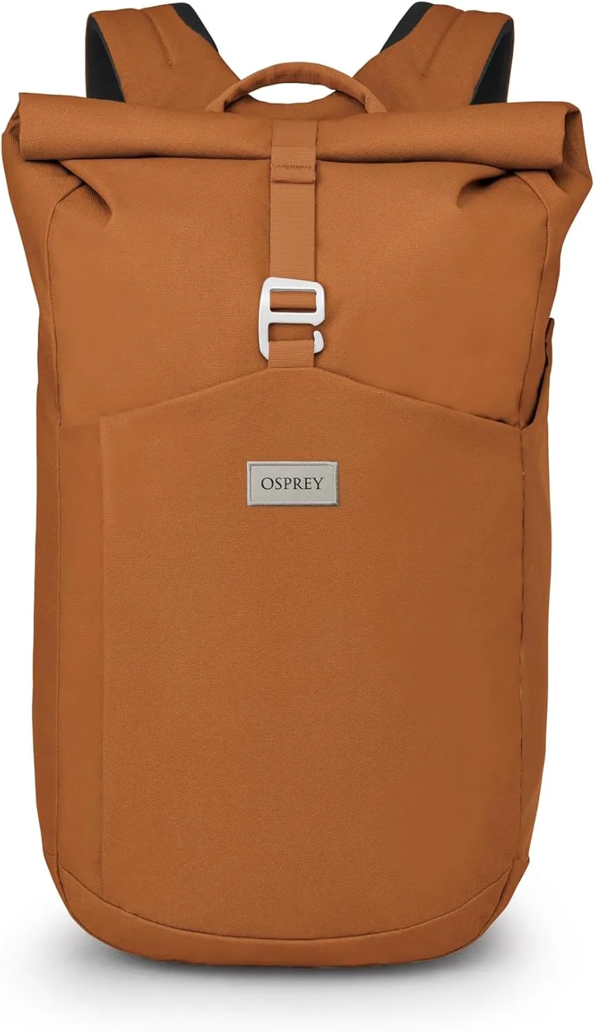 Osprey Arcane Roll Top Commuter Backpack, Toffee Orange