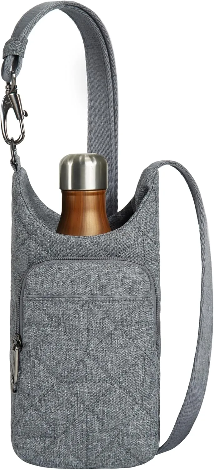 Travelon Anti-Theft Boho Insulated Water Bottle Tote
