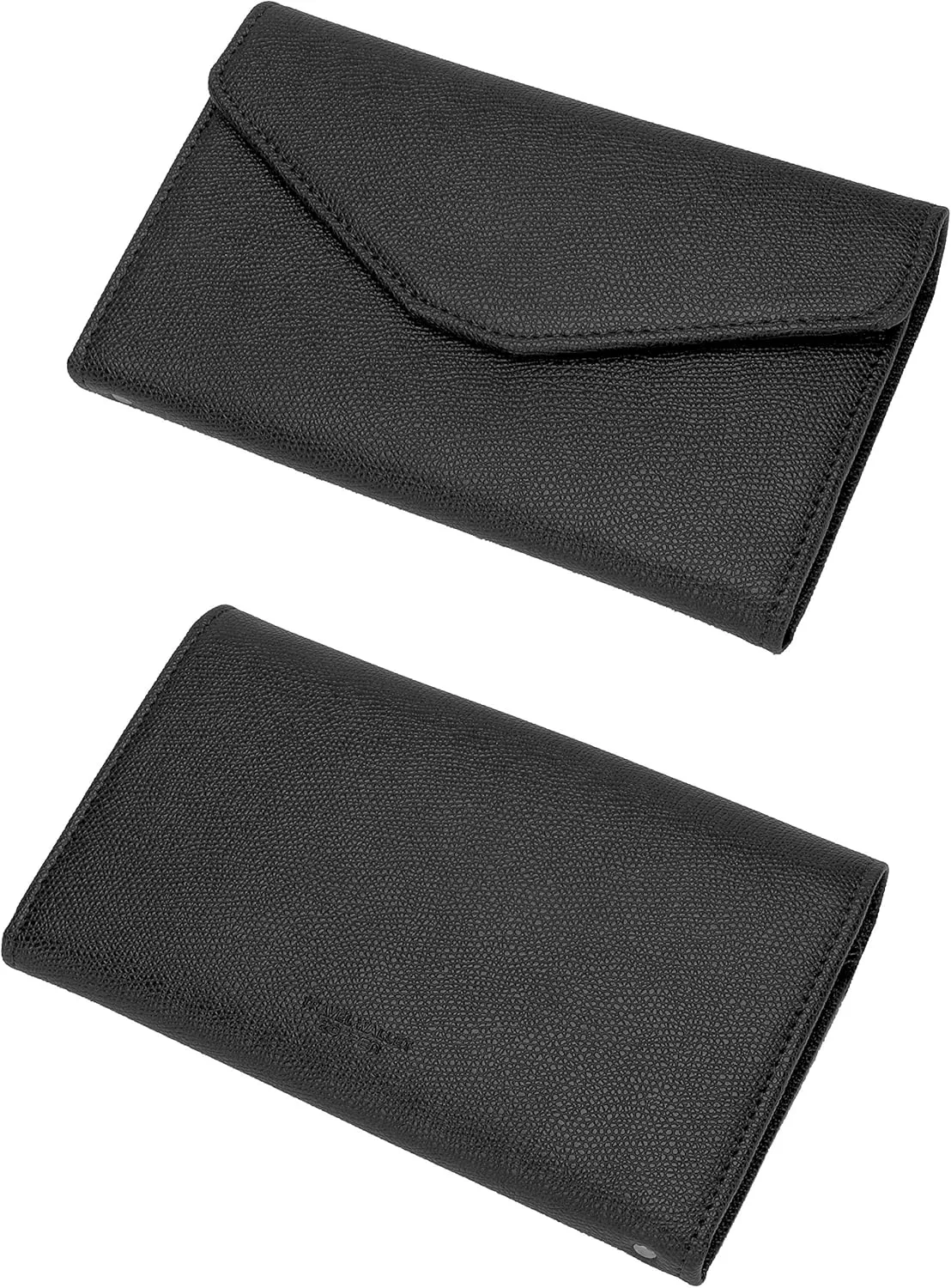 ZOPPEN Mulit-purpose Rfid Blocking Passport Holder Travel Wallet (Ver.4) Passport and Vaccine Card Holder ComboTri-fold Document Organizer Travel Essentials